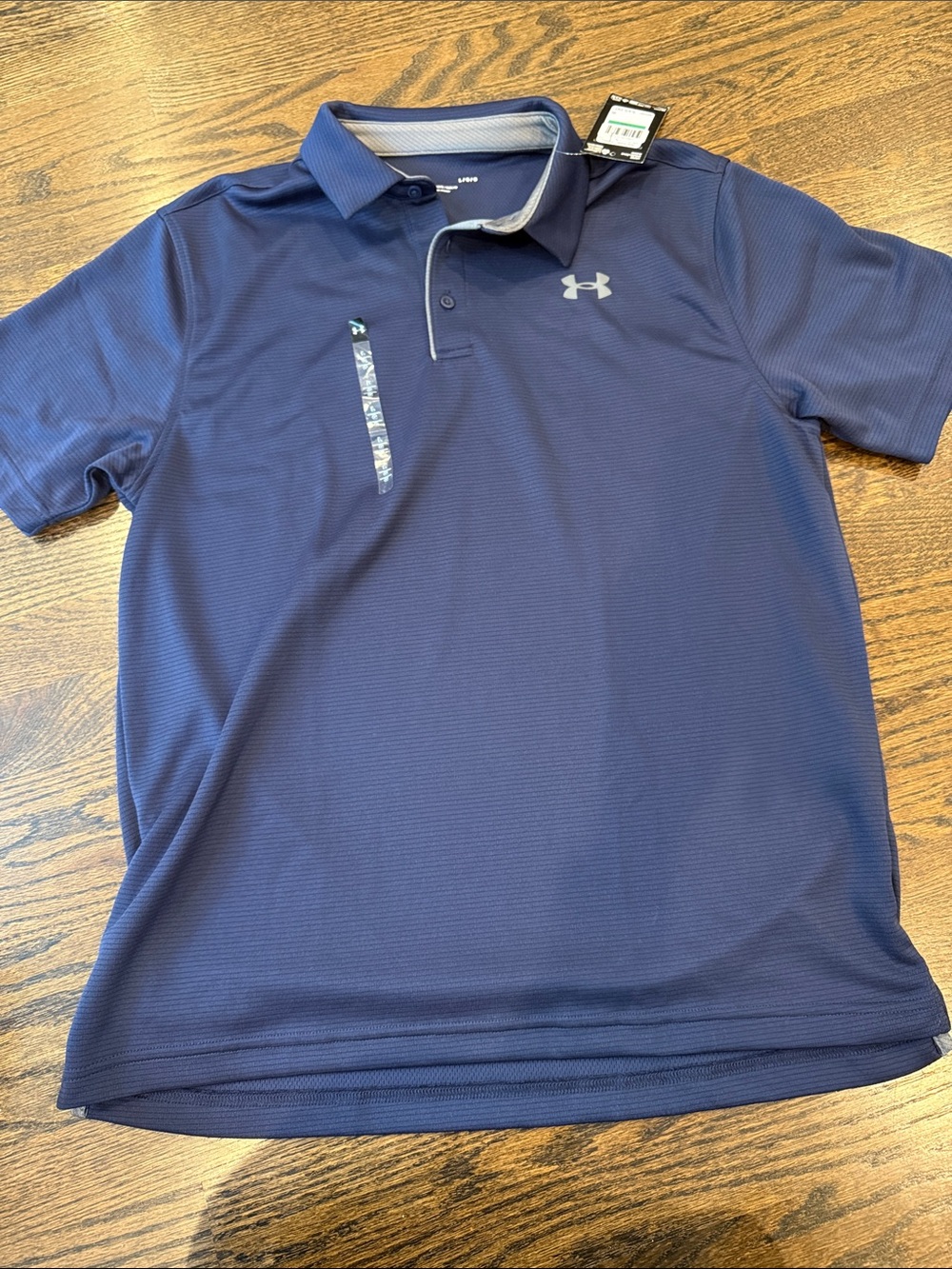 Under Armour Navy Blue Men's Performance Polo large